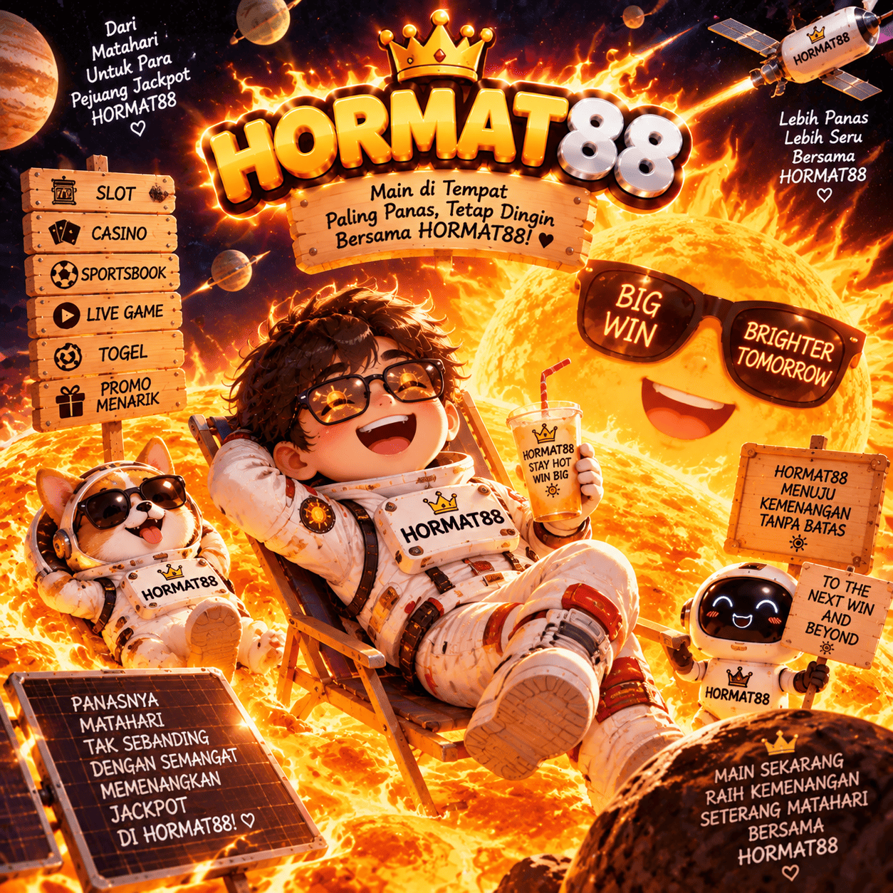 Banner HORMAT88 Cyber Blue